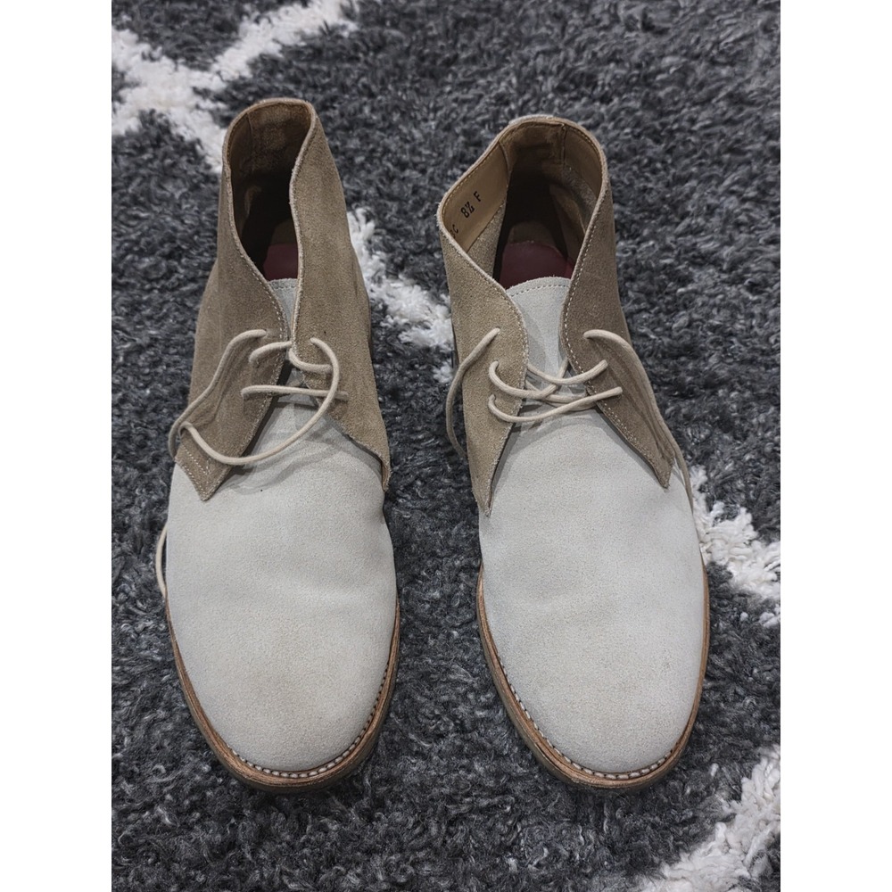 Grenson Brown Tan Suede Oxford Ankle Boots Mens UK 7.5F US 8.5 F
